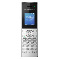 Grandstream WP810 - IP-Telefon - Schwarz - Metallisch - Kabelloses Mobilteil - 2 Zeilen - 2.4/5 GHz - TFT