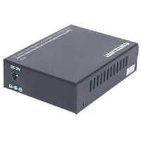 Intellinet Gigabit Ethernet WDM bidirektionaler Singlemode Medienkonverter, 10/100/1000Bas