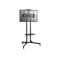 Equip 37"-70" Multifunktions LCD-TV Wagen - 50 kg - 94 cm (37") - 177,8 cm (70") - 600 x 400 mm - Höhenverstellung - Schwarz