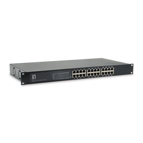 LevelOne GEP-2421W630 - Unmanaged - Gigabit Ethernet (10/100/1000) - Vollduplex - Power over Ethernet (PoE) - Rack-Einbau