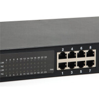 LevelOne GEP-2421W630 - Unmanaged - Gigabit Ethernet (10/100/1000) - Vollduplex - Power over Ethernet (PoE) - Rack-Einbau