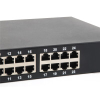 LevelOne GEP-2421W150 - Unmanaged - Gigabit Ethernet (10/100/1000) - Vollduplex - Power over Ethernet (PoE) - Rack-Einbau