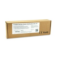 Equip 4-Fach Deutsche Steckdosenleiste - 10" Aluminium-Schale - Standard - 1U - Horizontal - Aluminium - Schwarz - Silber - 4 AC-Ausgänge