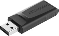 Verbatim Slider - USB-Stick 128GB - Schwarz - 128 GB -...