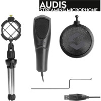 SPEEDLINK Audis Streaming Microphone Black SL-800012-BK