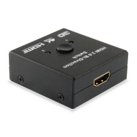 Equip 332723 - HDMI - Schwarz - CE - 50 mm - 20 mm - 50 mm