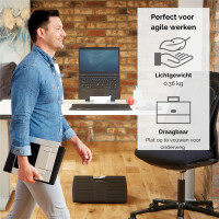 Fellowes Hylyft - Notebook-Ständer - Silber - Aluminium - 45,7 cm (18 Zoll) - 4 kg - 151 - 211 mm