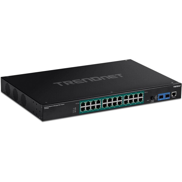 TRENDnet TI-RP262i - Managed - L2 - Gigabit Ethernet (10/100/1000) - Power over Ethernet (PoE) - Rack-Einbau - 1U