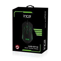 INCA IMG-GT12 - rechts - USB Typ-A - 3200 DPI - Schwarz