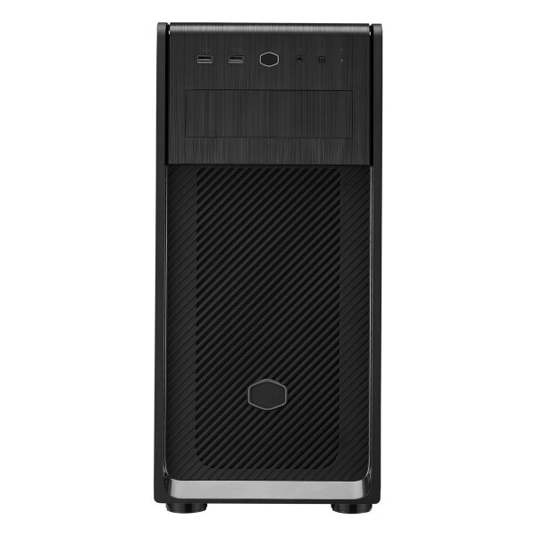 Cooler Master Elite 500 ODD - Midi Tower - PC - Schwarz - ATX - micro ATX - Mini-ATX - Kunststoff - Gehärtetes Glas - 16,3 cm