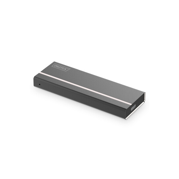 DIGITUS Mini-Gehäuse für M.2 NVMe PCIe SSD , USB 3.1 Type-C