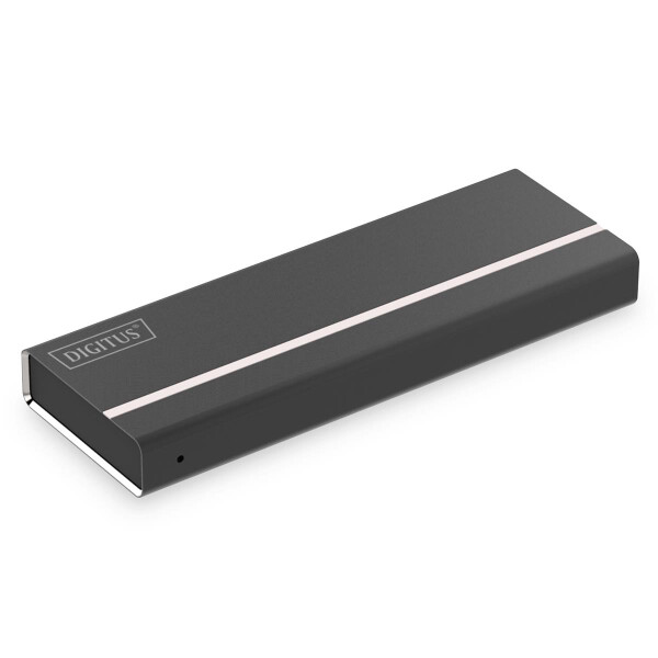 DIGITUS Mini-Gehäuse für M.2 NVMe PCIe SSD , USB 3.1 Type-C