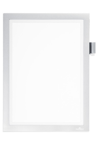 Durable duraframe magnetisch kader Note A4 - zilver - Silber - 1 Stück(e)