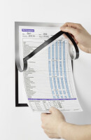 Durable duraframe magnetisch kader Note A4 - zilver -...