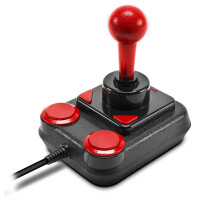 SPEEDLINK Competition Pro Extra - Joystick - Android - PC - Analog - Kabelgebunden - USB 1.1 - Schwarz - Rot