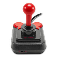 SPEEDLINK Competition Pro Extra - Joystick - Android - PC - Analog - Kabelgebunden - USB 1.1 - Schwarz - Rot