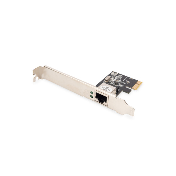 DIGITUS Single Port Gigabit Ethernet Netzwerkkarte, RJ45,PCI Express