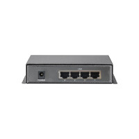 LevelOne 5-Port-Fast Ethernet-PoE-Switch - 4...