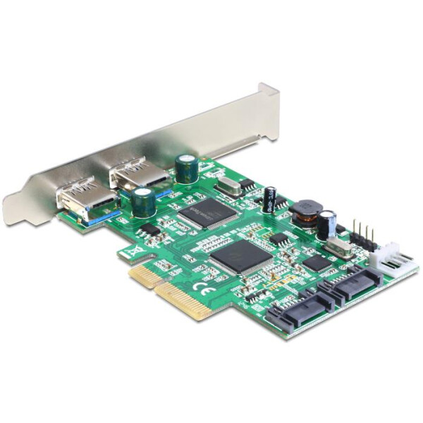 Delock 89359 - PCI - USB 3.2 Gen 1 (3.1 Gen 1) - 6 Gbit/s - Windows 7 Home Basic - Windows 7 Home Basic x64 - Windows 7 Home Premium - Windows 7 Home Premium...