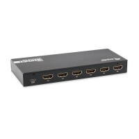 Equip 332726 - HDMI - Aluminium - Schwarz - 60 Hz - 3840 x 2160 Pixel - 7.1 Kanäle