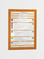 Durable DURAFRAME A4 - A4 - Orange - 238 mm - 324 mm - 2...