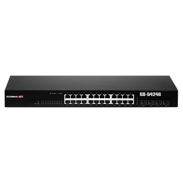 Edimax GS-5424G - Managed - Gigabit Ethernet (10/100/1000) - Rack-Einbau - 1U