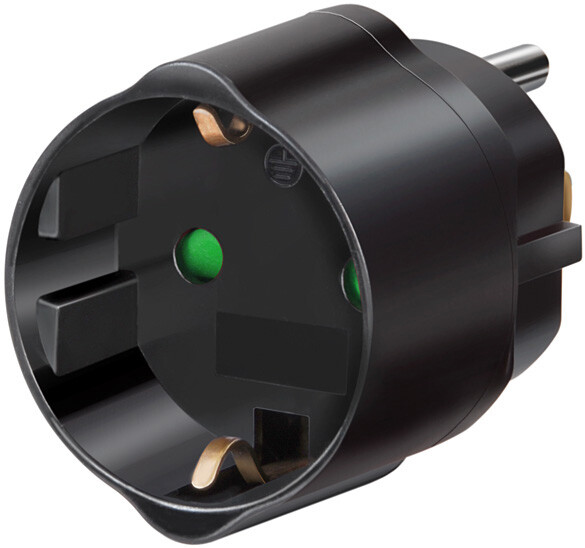 Brennenstuhl Travel Adapter - 250 V - 15 A - Schwarz