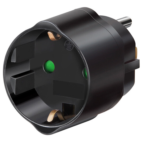 Brennenstuhl Travel Adapter - 250 V - 15 A - Schwarz