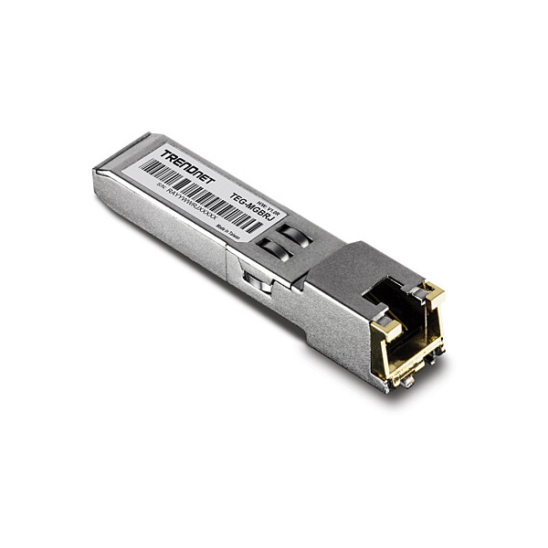 TRENDnet TEG-MGBRJ - 1250 Mbit/s - SFP - 100 m - IEEE 802.3 - IEEE 802.3ab - IEEE 802.3z - Aluminium - Metall