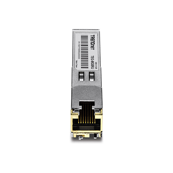 TRENDnet TEG-MGBRJ - 1250 Mbit/s - SFP - 100 m - IEEE 802.3 - IEEE 802.3ab - IEEE 802.3z - Aluminium - Metall