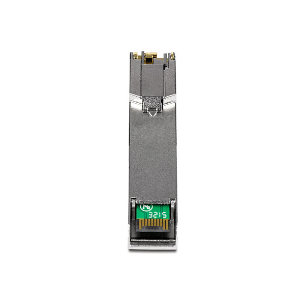 TRENDnet TEG-MGBRJ - 1250 Mbit/s - SFP - 100 m - IEEE 802.3 - IEEE 802.3ab - IEEE 802.3z - Aluminium - Metall