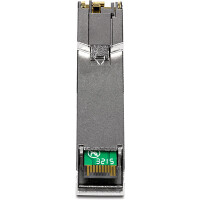 TRENDnet TEG-MGBRJ - 1250 Mbit/s - SFP - 100 m - IEEE 802.3 - IEEE 802.3ab - IEEE 802.3z - Aluminium - Metall