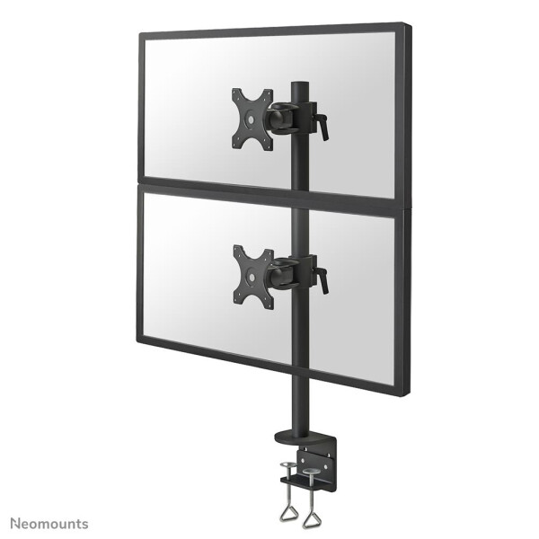 Neomounts by Newstar Monitor-Tischhalterung - Klemme - 6 kg - 25,4 cm (10 Zoll) - 68,6 cm (27 Zoll) - 100 x 100 mm - Schwarz