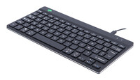 R-Go Ergonomische Tastatur R-Go Compact Break - kompakte...