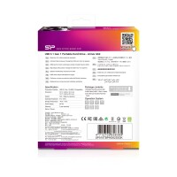 Silicon Power Armor A62 - 1 TB - 2.5" - 3.2 Gen 1 (3.1 Gen 1) - Schwarz - Rot