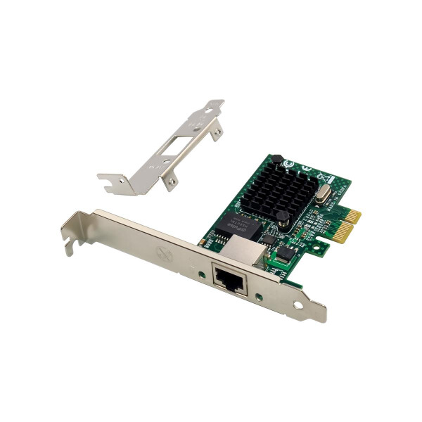 LevelOne Gigabit-Ethernet-PCIe-Karte - Eingebaut - Kabelgebunden - PCI Express - Ethernet - 2000 Mbit/s - Aluminium