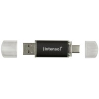 Intenso 3539480 - 32 GB - USB Type-A / USB Type-C - 3.2 Gen 1 (3.1 Gen 1) - 70 MB/s - Kappe - Anthrazit