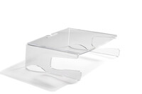 Bakker Q-riser 100 Monitor Stand - Freistehend - 10 kg - 25,4 cm (10") - 76,2 cm (30") - Transparent
