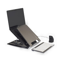 Bakker Ergo-Q 330 Notebook Stand - Grau - 43,2 cm (17 Zoll) - 20 - 40° - 228 mm - 310 mm - 13 mm