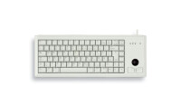 Cherry Slim Line COMPACT-KEYBOARD G84-4400 - Tastatur - Optisch - 84 Tasten QWERTY - Grau