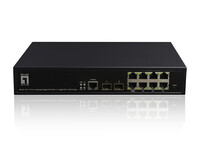 LevelOne GEP-1061 - Switch - managed - 8 x/1000 PoE+ -...