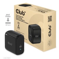 Club 3D Ladegerät 1xUSB Typ C PD 65W GaN retail
