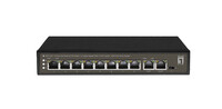 LevelOne FGP-1031 - Unmanaged - Gigabit Ethernet (10/100/1000) - Vollduplex - Power over Ethernet (PoE)