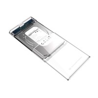 Conceptronic DANTE 2,5-Zoll-Festplattenbox USB 3.0 - HDD / SSD-Gehäuse - 2.5 Zoll - Serial ATA II - Serial ATA III - 5 Gbit/s - USB Anschluss - Transparent