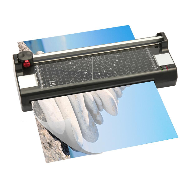 Olympia A 340 Combo - 33 cm - Kalt-/Warmlaminator - 250 mm/min - 0,5 mm - A3 - Manuell