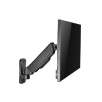 Equip 17"-32" Monitor-Wandhalterung - Armlänge: 334 mm - Schrauben - 9 kg - 43,2 cm (17") - 81,3 cm (32") - 100 x 100 mm - Schwarz