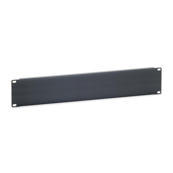 Equip 19" Blank Panel - 2HE - Schwarz - Blindplatte - Schwarz - 2U - CE - 48,3 cm (19") - 482,6 mm