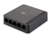 LevelOne 5-Port-Gigabit-Switch - Unmanaged - Gigabit Ethernet (10/100/1000) - Wandmontage