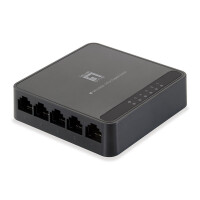 LevelOne Switch 5x GE GEU-0522 Kunststoff - Switch - 1 Gbps