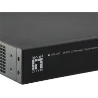 LevelOne GTL-2661 - Managed - L2 - Gigabit Ethernet (10/100/1000) - Rack-Einbau